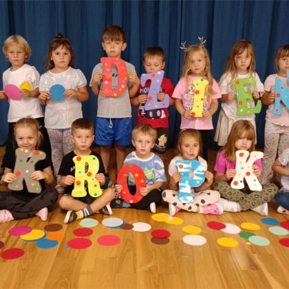 DZIEŃ KROPKI - GRUPA TYGRYSKI