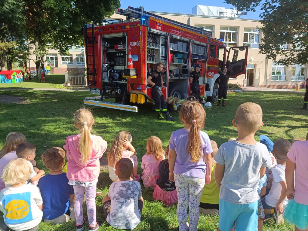 STRAŻACY W PRZEDSZKOLU - GRUPA TYGRYSKI