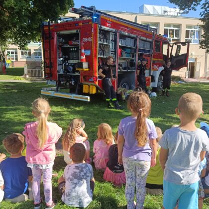 STRAŻACY W PRZEDSZKOLU - GRUPA TYGRYSKI