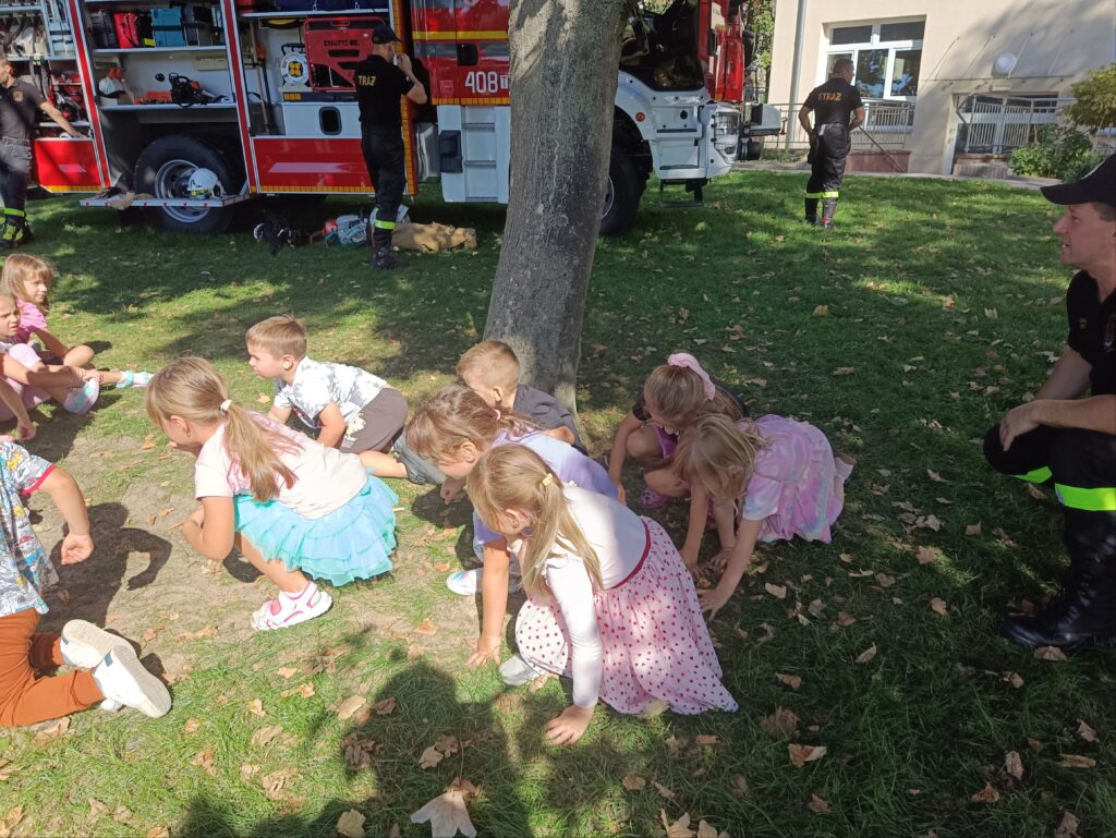 STRAŻACY W PRZEDSZKOLU - GRUPA TYGRYSKI