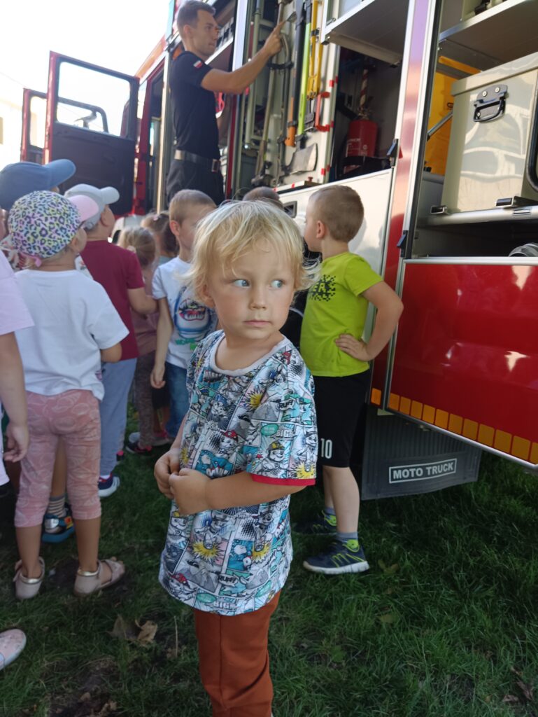 STRAŻACY W PRZEDSZKOLU - GRUPA TYGRYSKI