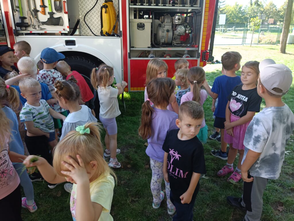 STRAŻACY W PRZEDSZKOLU - GRUPA TYGRYSKI