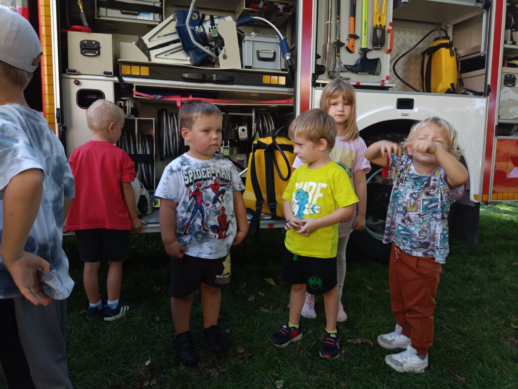 STRAŻACY W PRZEDSZKOLU - GRUPA TYGRYSKI