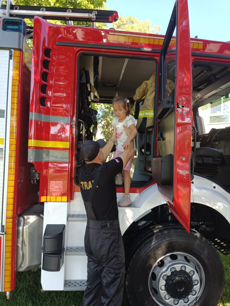 STRAŻACY W PRZEDSZKOLU - GRUPA TYGRYSKI