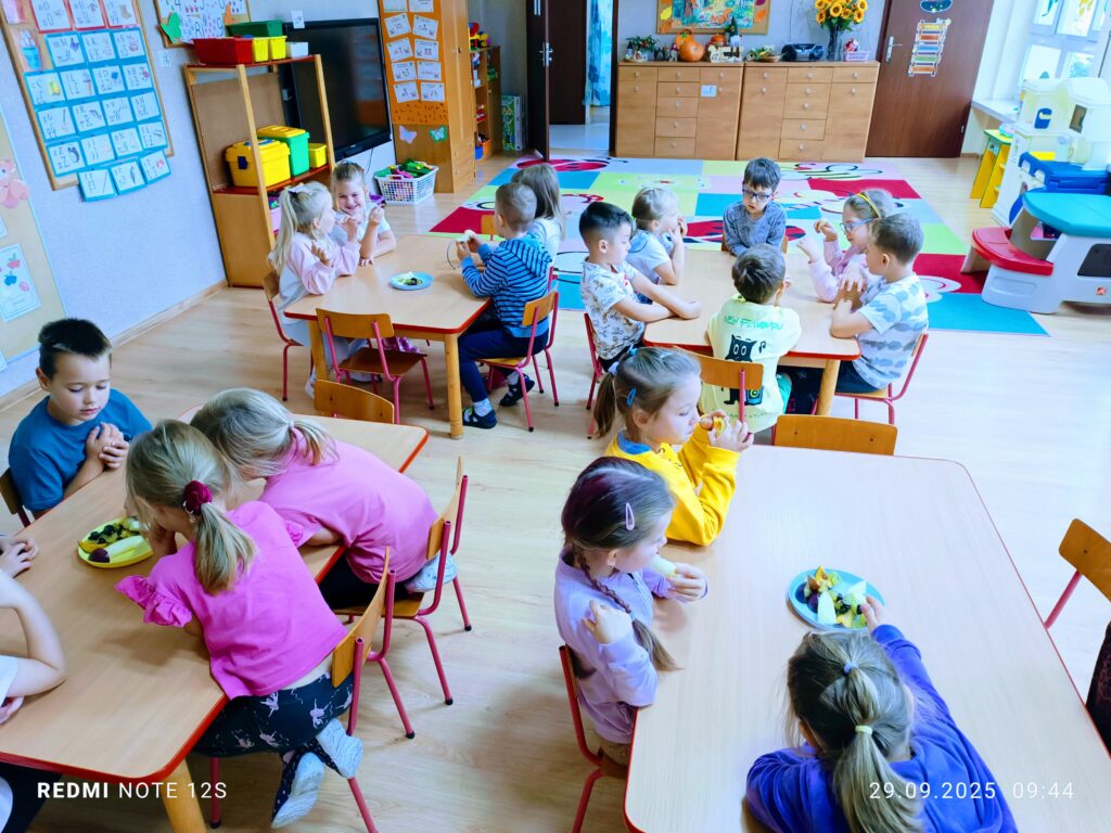 Spotkanie przedszkolaków z Panią Intendent