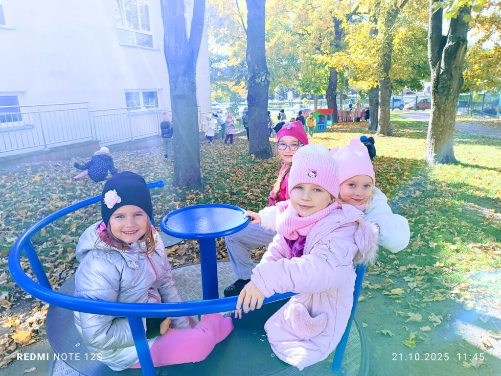 Jesienne harce w grupie "Motylki".