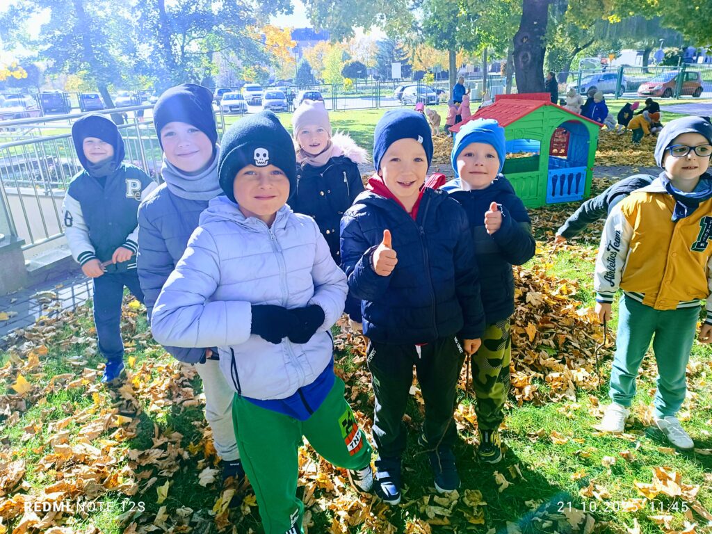 Jesienne harce w grupie "Motylki".