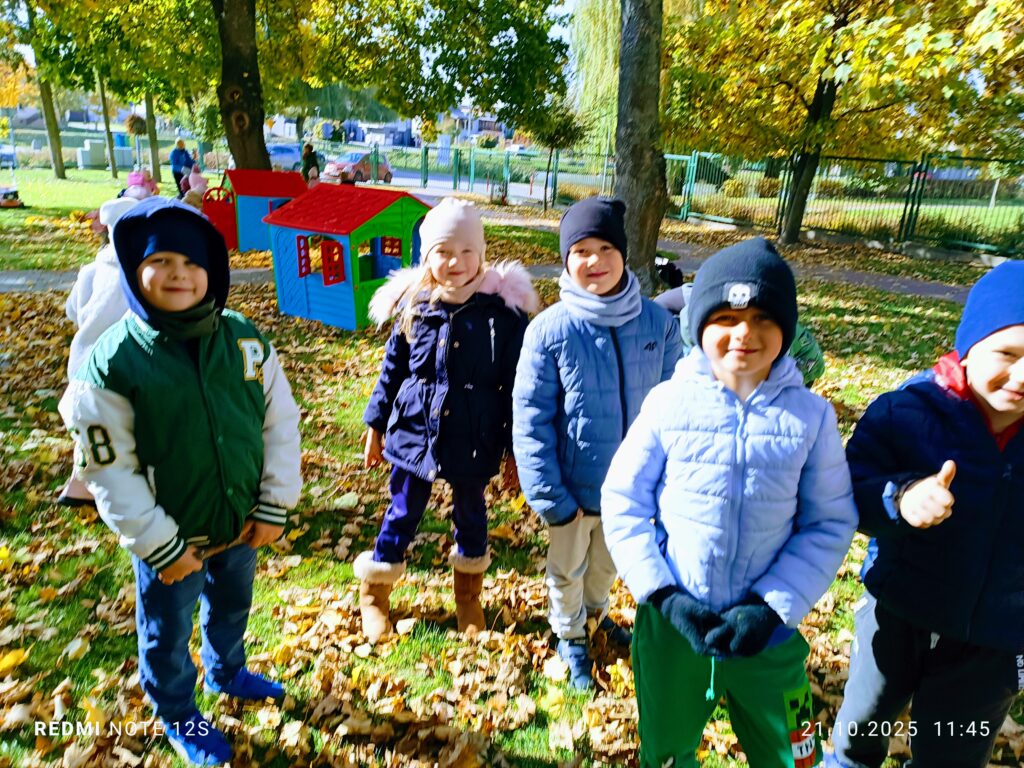 Jesienne harce w grupie "Motylki".