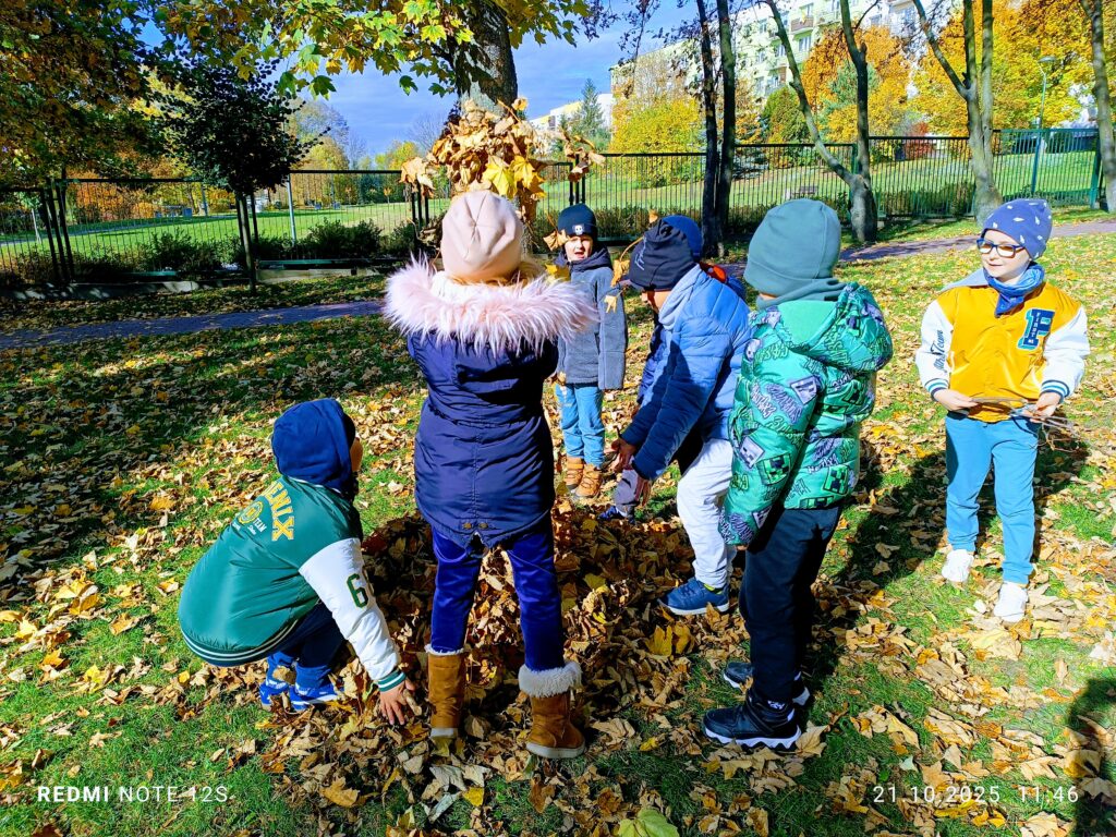 Jesienne harce w grupie "Motylki".