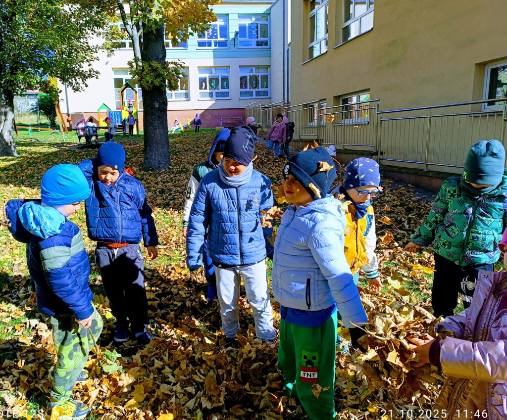 Jesienne harce w grupie "Motylki".