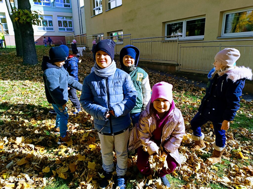 Jesienne harce w grupie "Motylki".