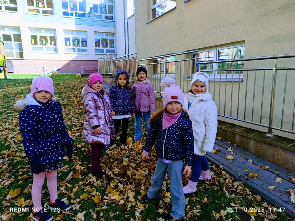 Jesienne harce w grupie "Motylki".