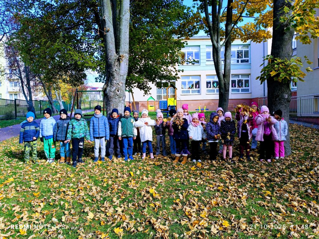 Jesienne harce w grupie "Motylki".