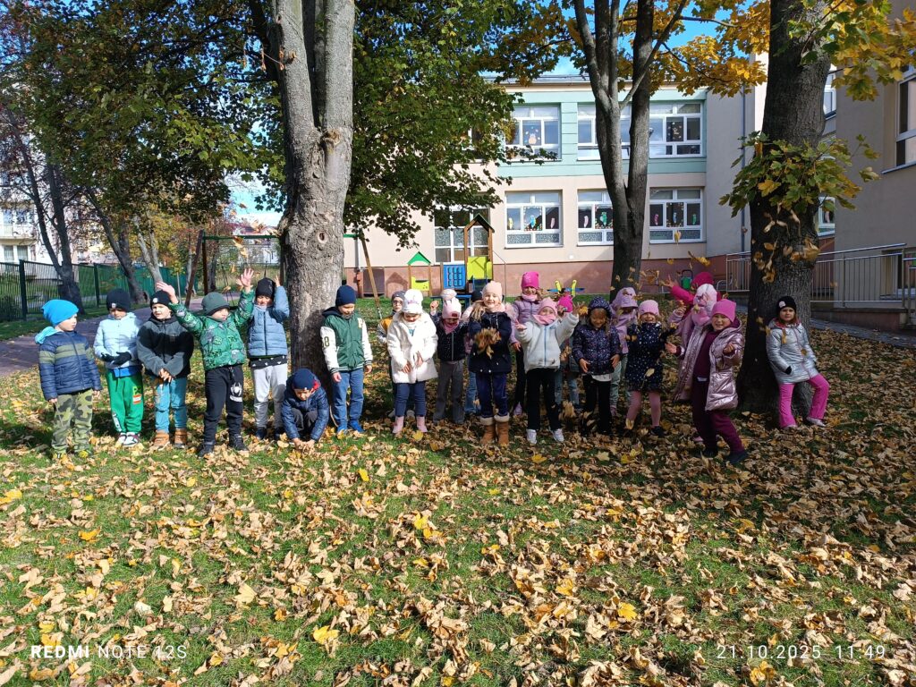 Jesienne harce w grupie "Motylki".