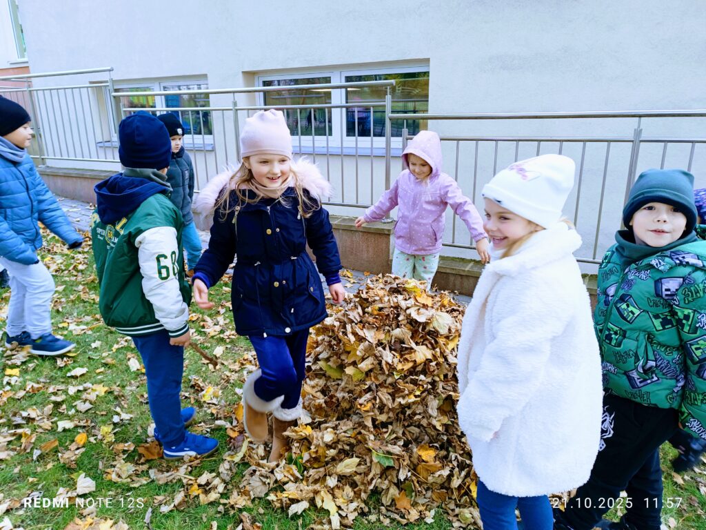 Jesienne harce w grupie "Motylki".