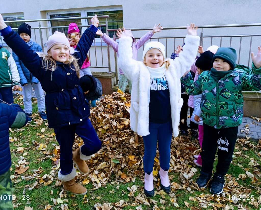 Jesienne harce w grupie "Motylki".