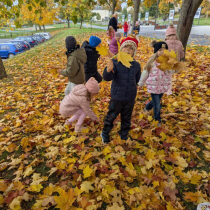 JESIENNE ZABAWY - GRUPA TYGRYSKI