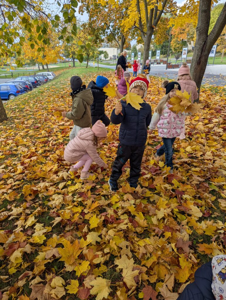 JESIENNE ZABAWY  - GRUPA TYGRYSKI 