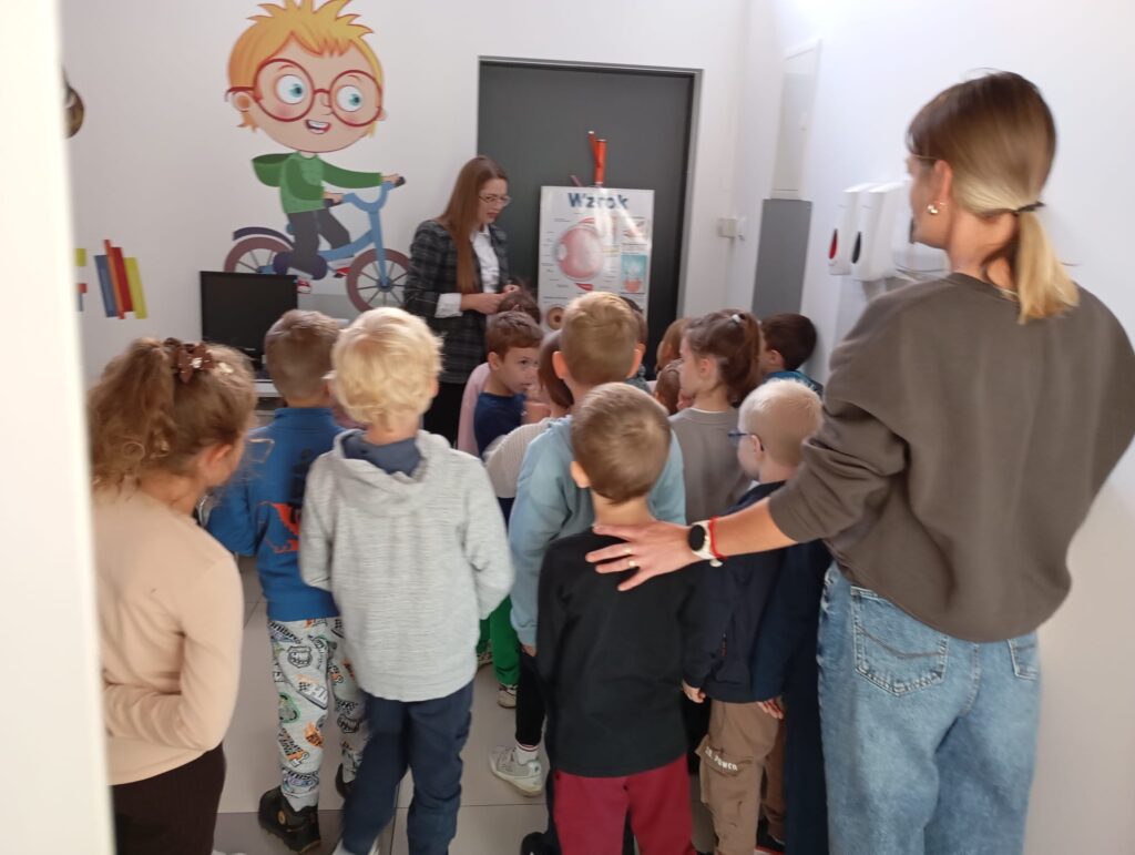 Wyjście do Gabinetu Okulistycznego w Busku-Zdroju.