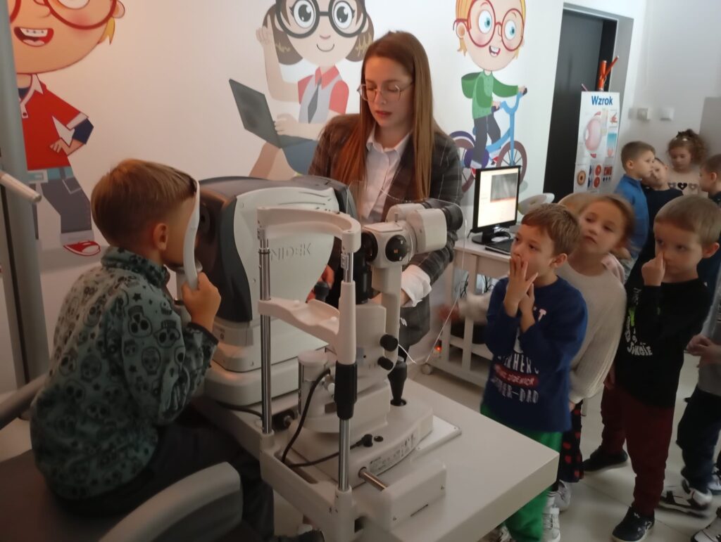 Wyjście do Gabinetu Okulistycznego w Busku-Zdroju.