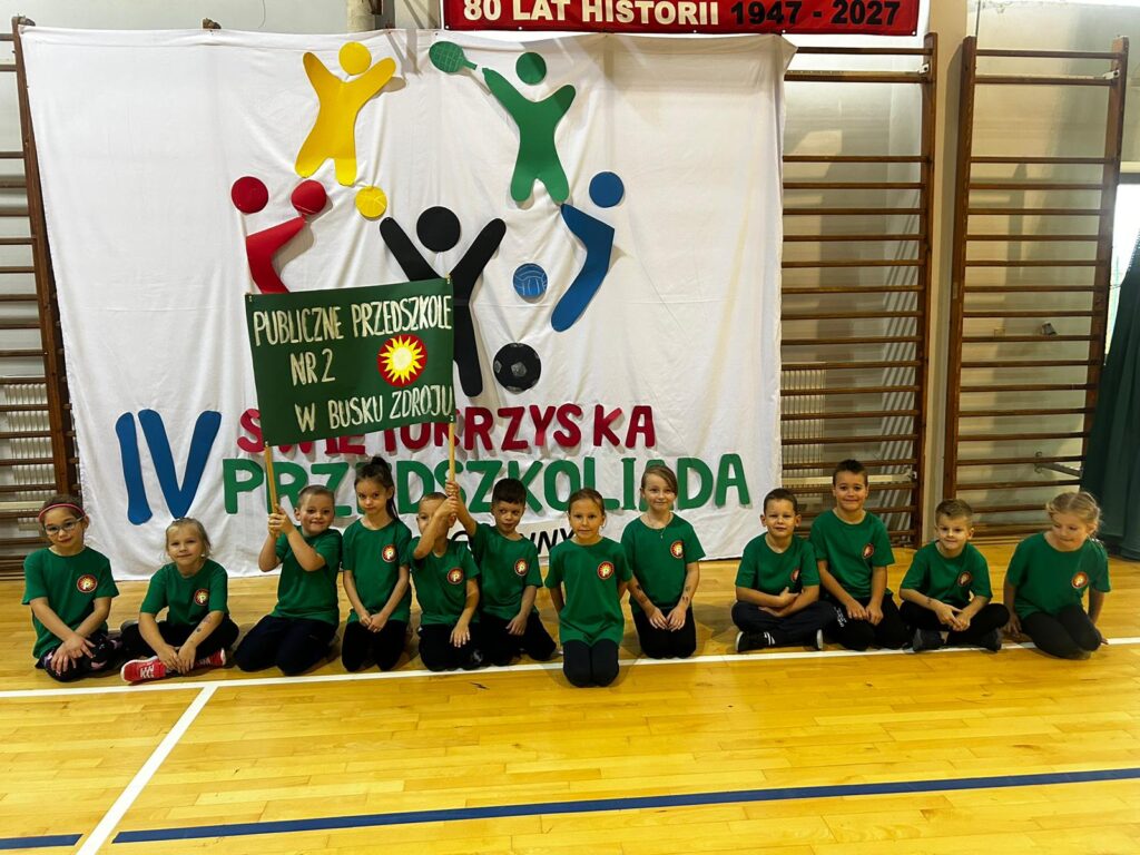 Reprezentacja Publicznego Przedszkola Nr 2 w IV Świętokrzyskiej Przedszkoliadzie