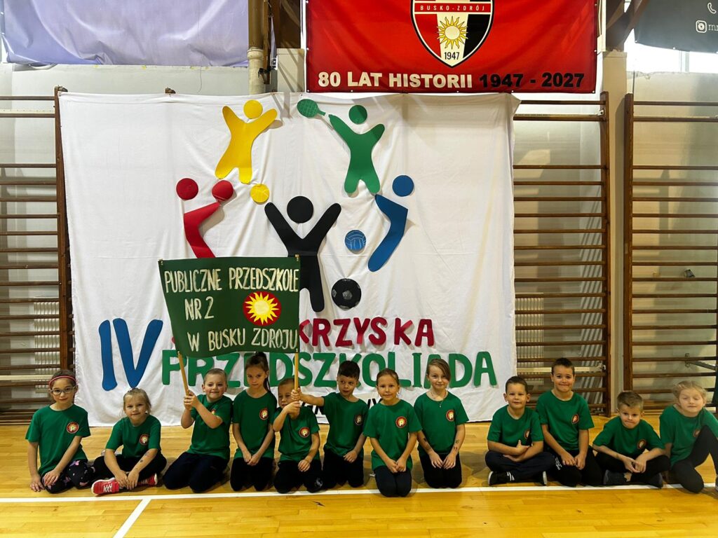 Reprezentacja Publicznego Przedszkola Nr 2 w IV Świętokrzyskiej Przedszkoliadzie