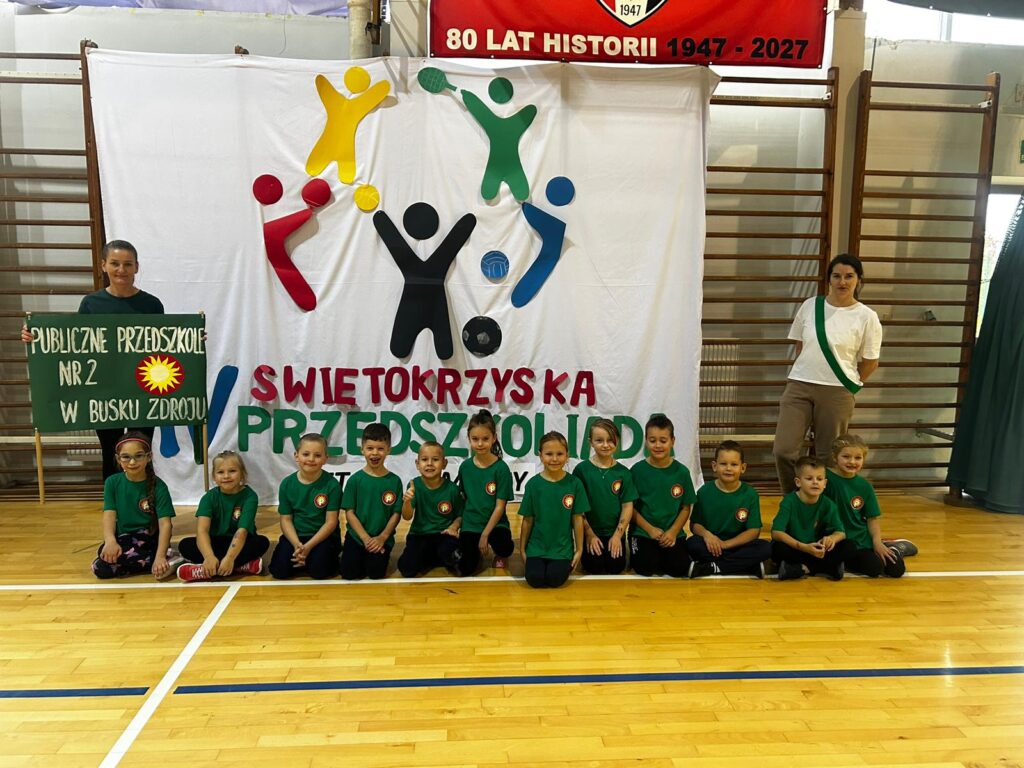Reprezentacja Publicznego Przedszkola Nr 2 w IV Świętokrzyskiej Przedszkoliadzie