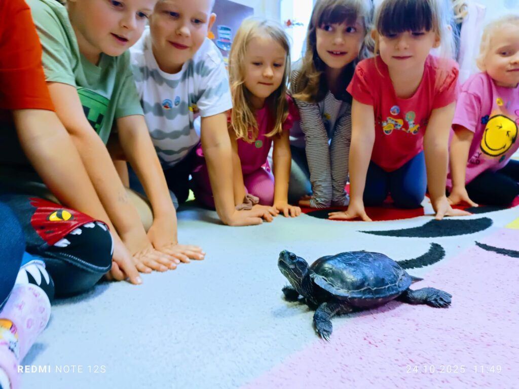 "Motylki" były niezwykle szczęśliwe z wizyty wyjątkowego gościa "Tuptusia".