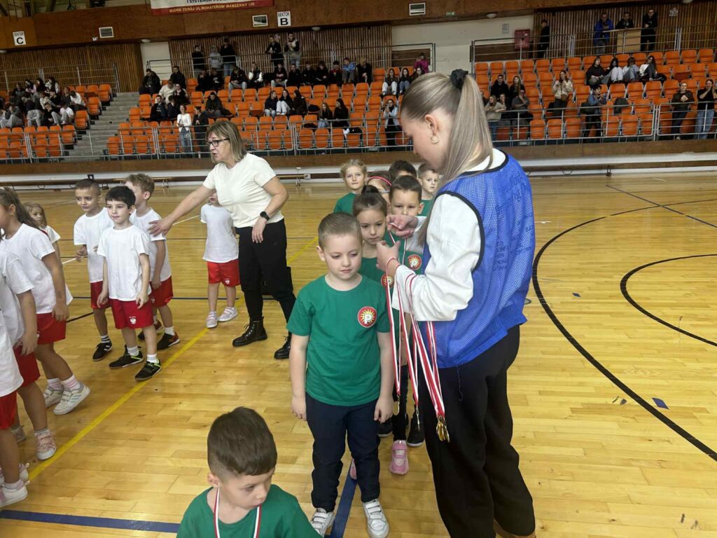 Reprezentacja "Pszczółek" na IV Świętokrzyskiej Przedszkoliadzie.
