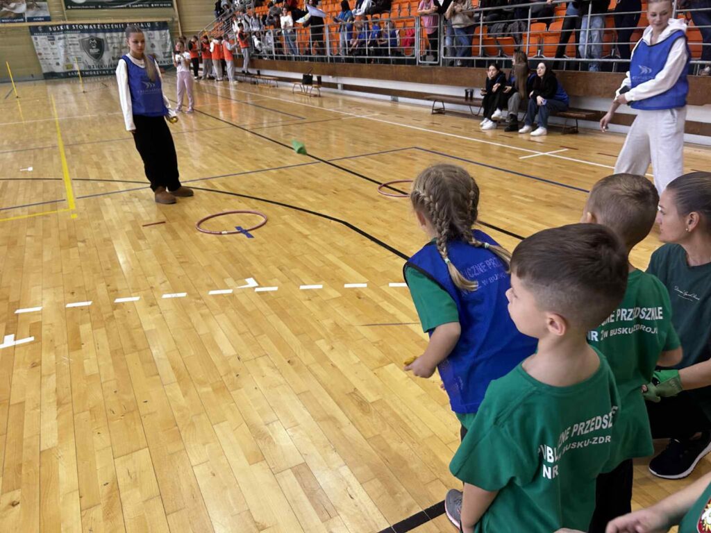 Reprezentacja "Pszczółek" na IV Świętokrzyskiej Przedszkoliadzie.