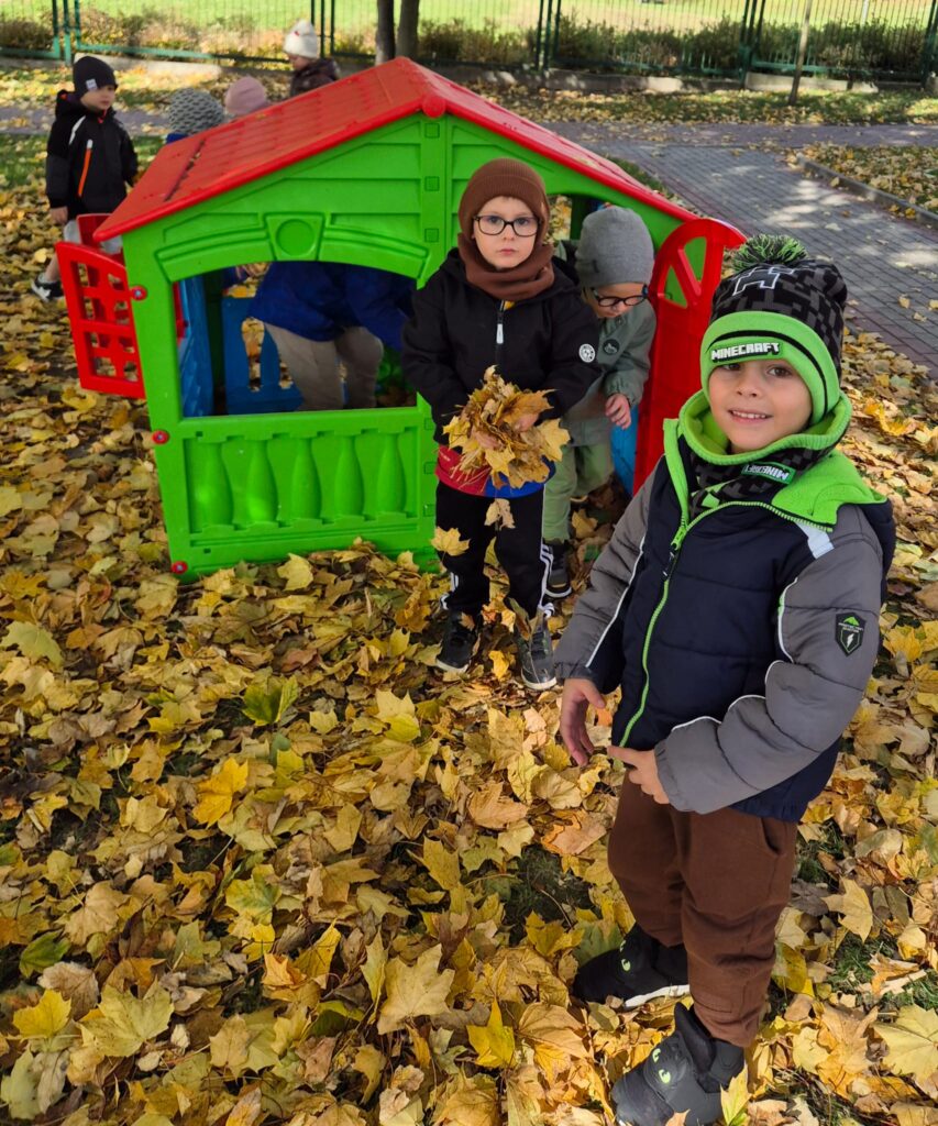 "Wiewiórki" lubią jesień.