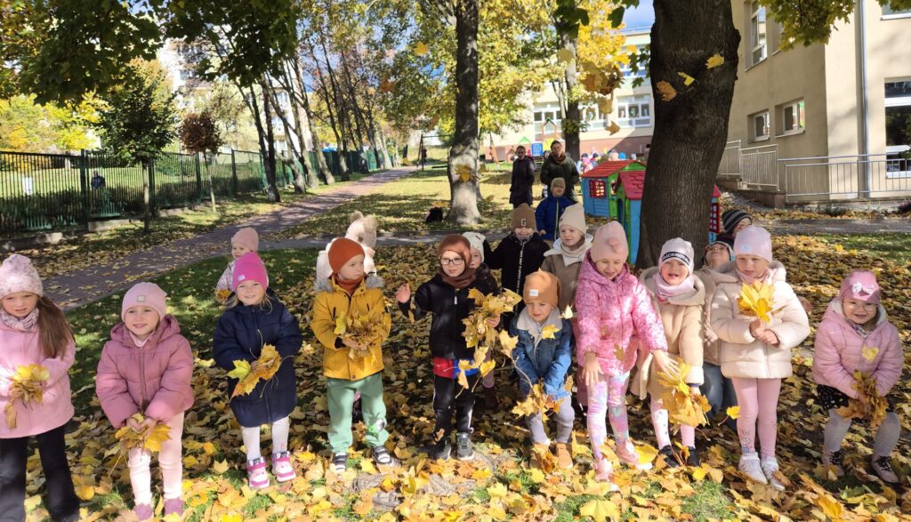 "Wiewiórki" lubią jesień.