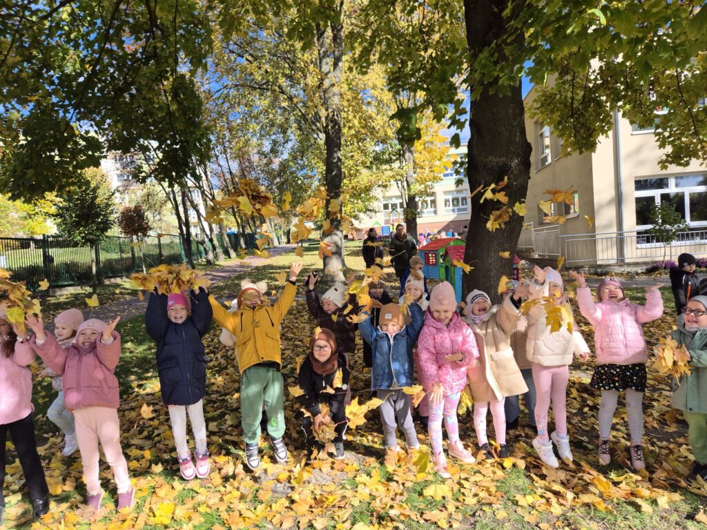 "Wiewiórki" lubią jesień.