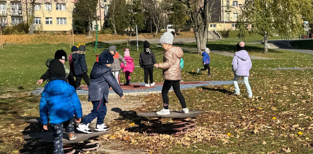 Zabawy na SKY Parku