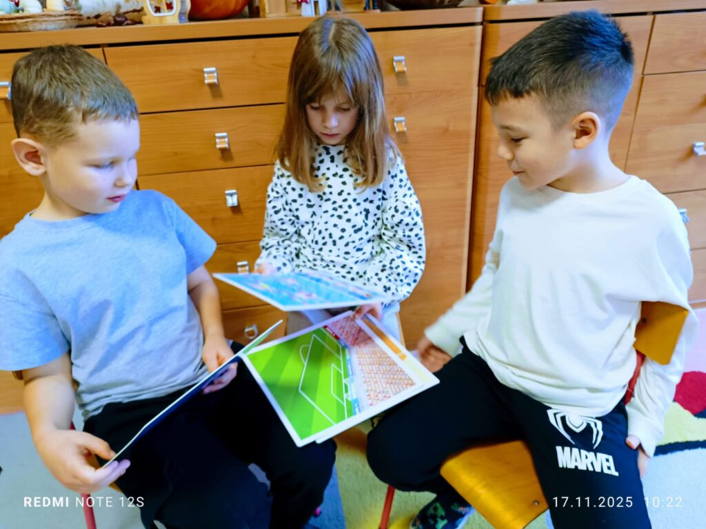 "Mistrz Historyjek" warsztaty logopedyczne w grupie "Motylki".