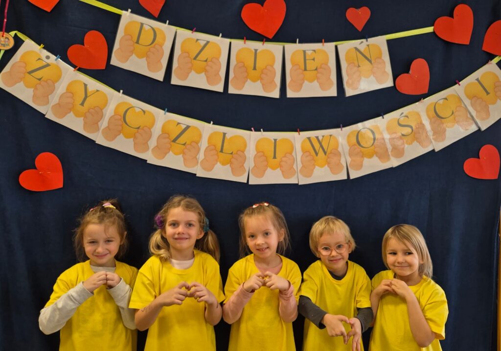 Dzień Życzliwości w grupie "Wiewiórki".