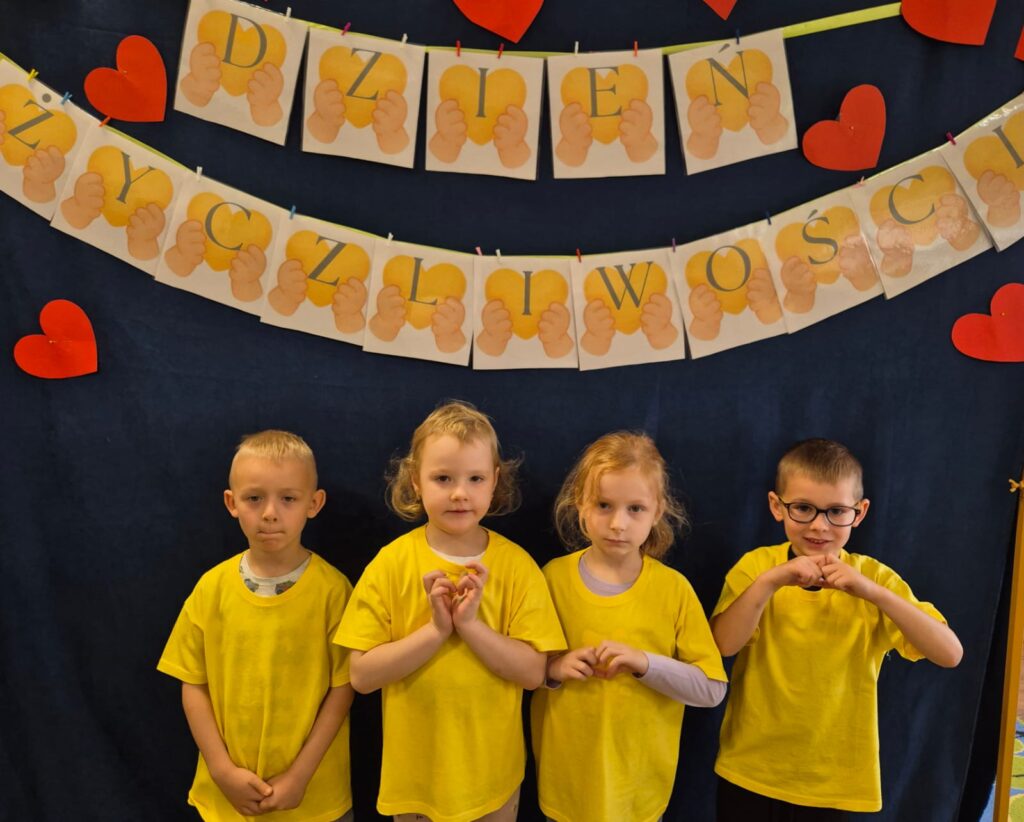 Dzień Życzliwości w grupie "Wiewiórki".