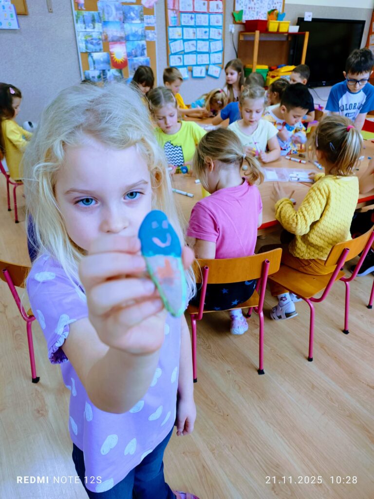 Dzieci z grupy "Motylki" obchodziły Dzień Życzliwości.