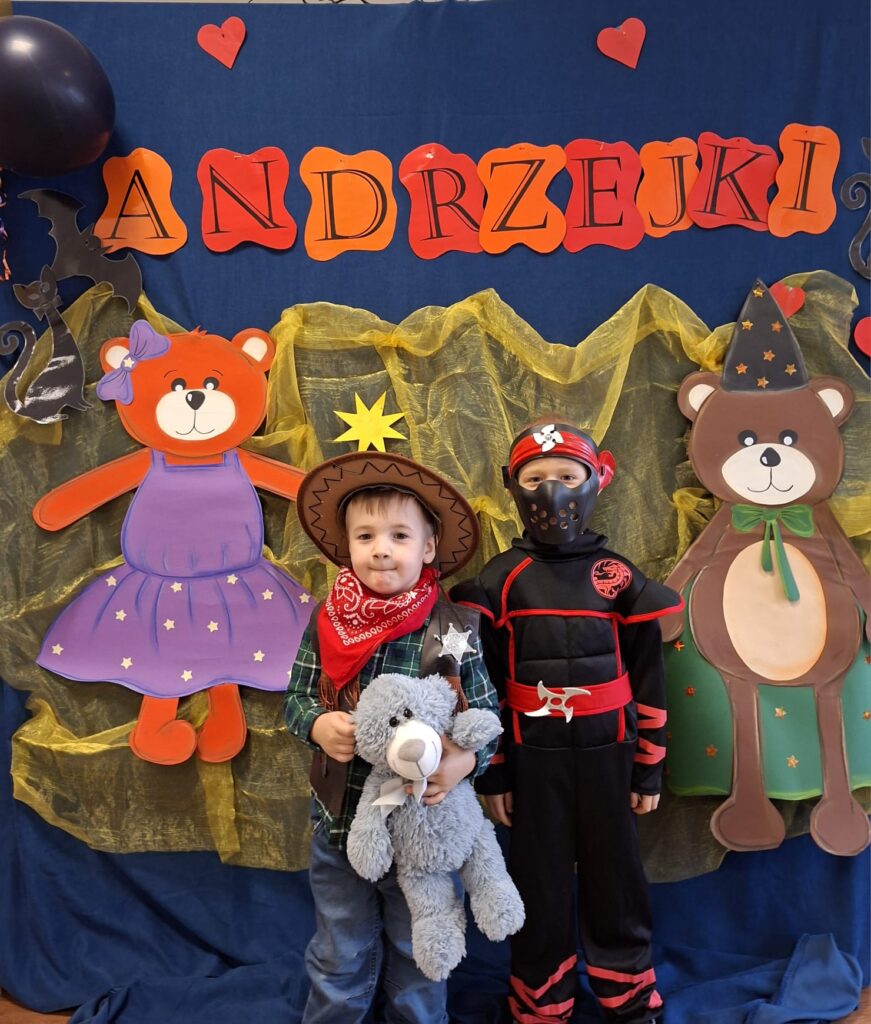 Bal Andrzejkowy w grupie "Wiewiórki".