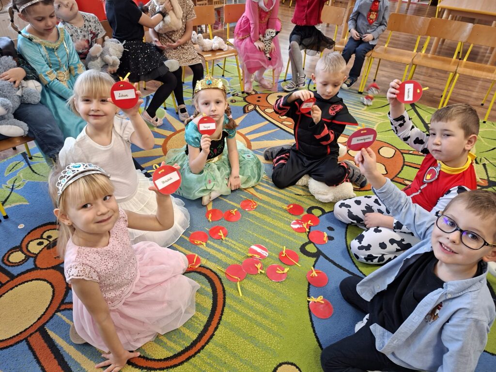 Bal Andrzejkowy w grupie "Wiewiórki".