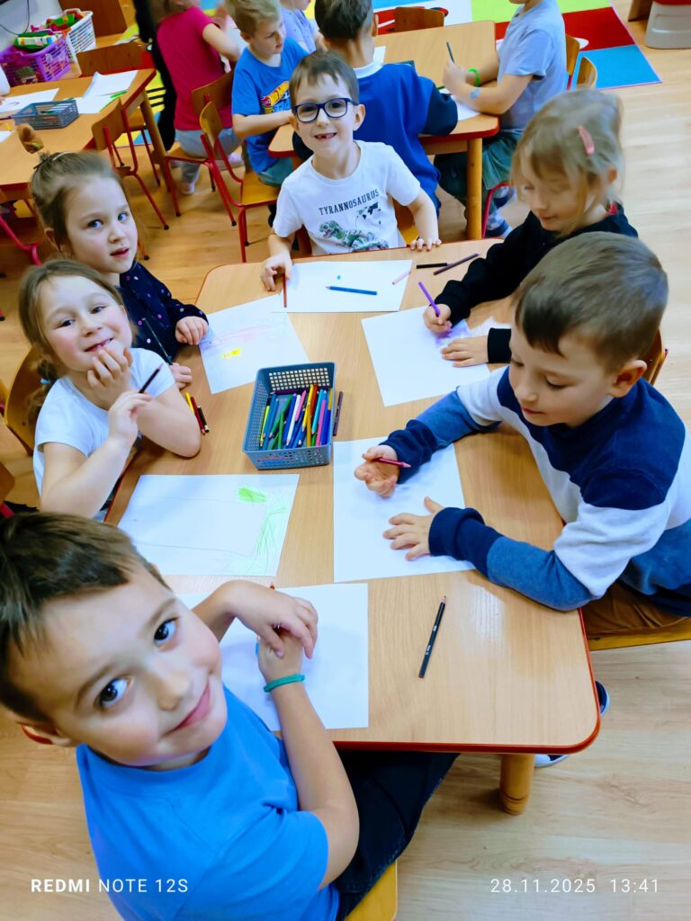 Praca pod tytułem "Bohater mojej ulubionej książki" w grupie "Motylki".