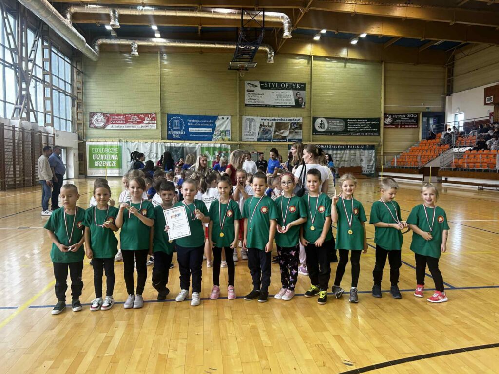 Reprezentacja Publicznego Przedszkola Nr 2 w IV Świętokrzyskiej Przedszkoliadzie.