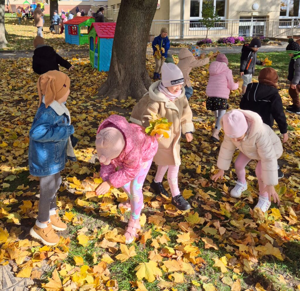 "Wiewiórki" lubią jesień.