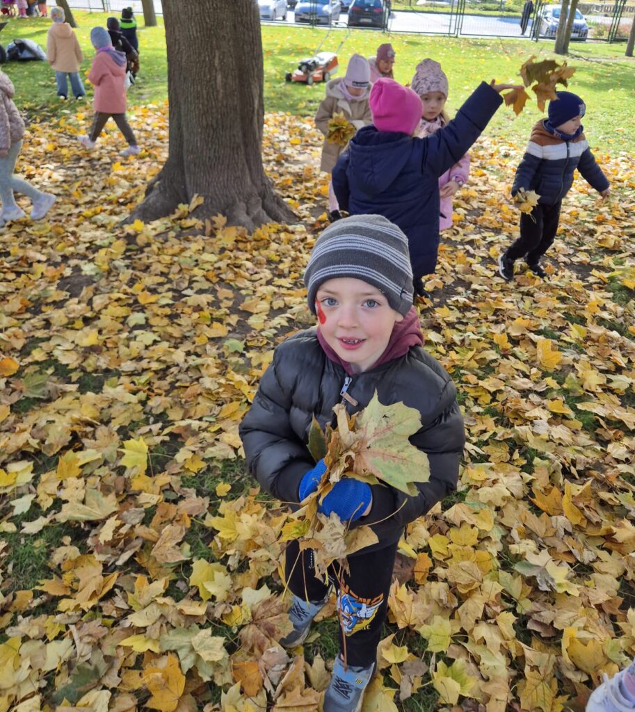 "Wiewiórki" lubią jesień.