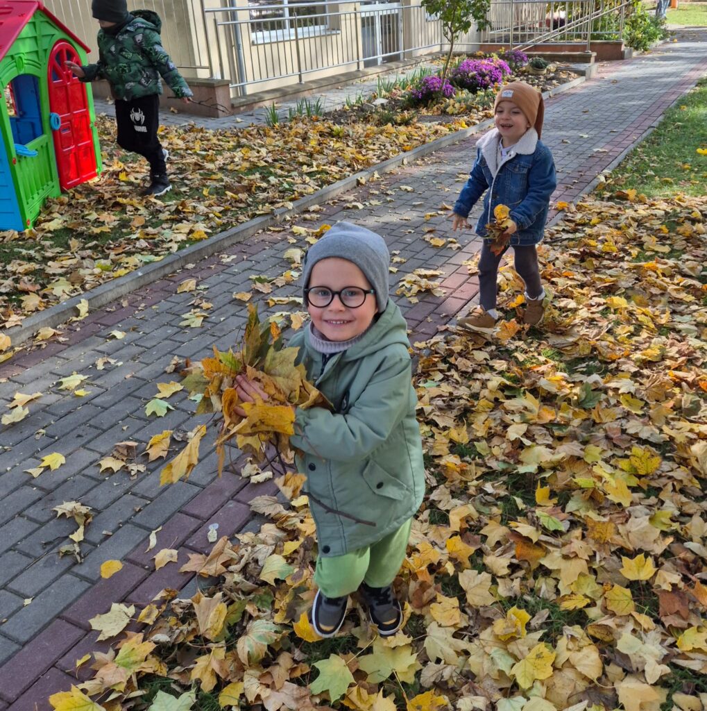 "Wiewiórki" lubią jesień.