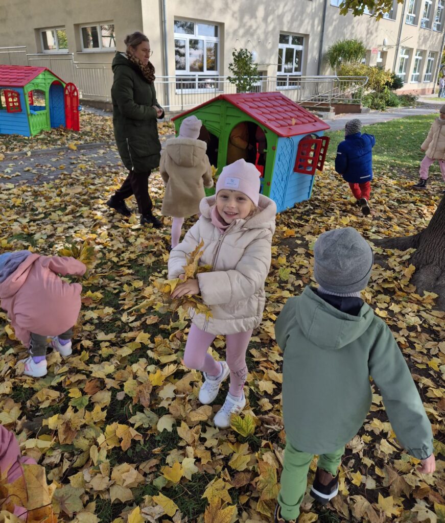 "Wiewiórki" lubią jesień.