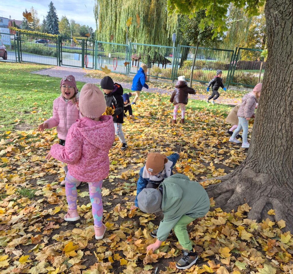 "Wiewiórki" lubią jesień.