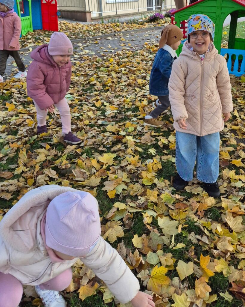 "Wiewiórki" lubią jesień.