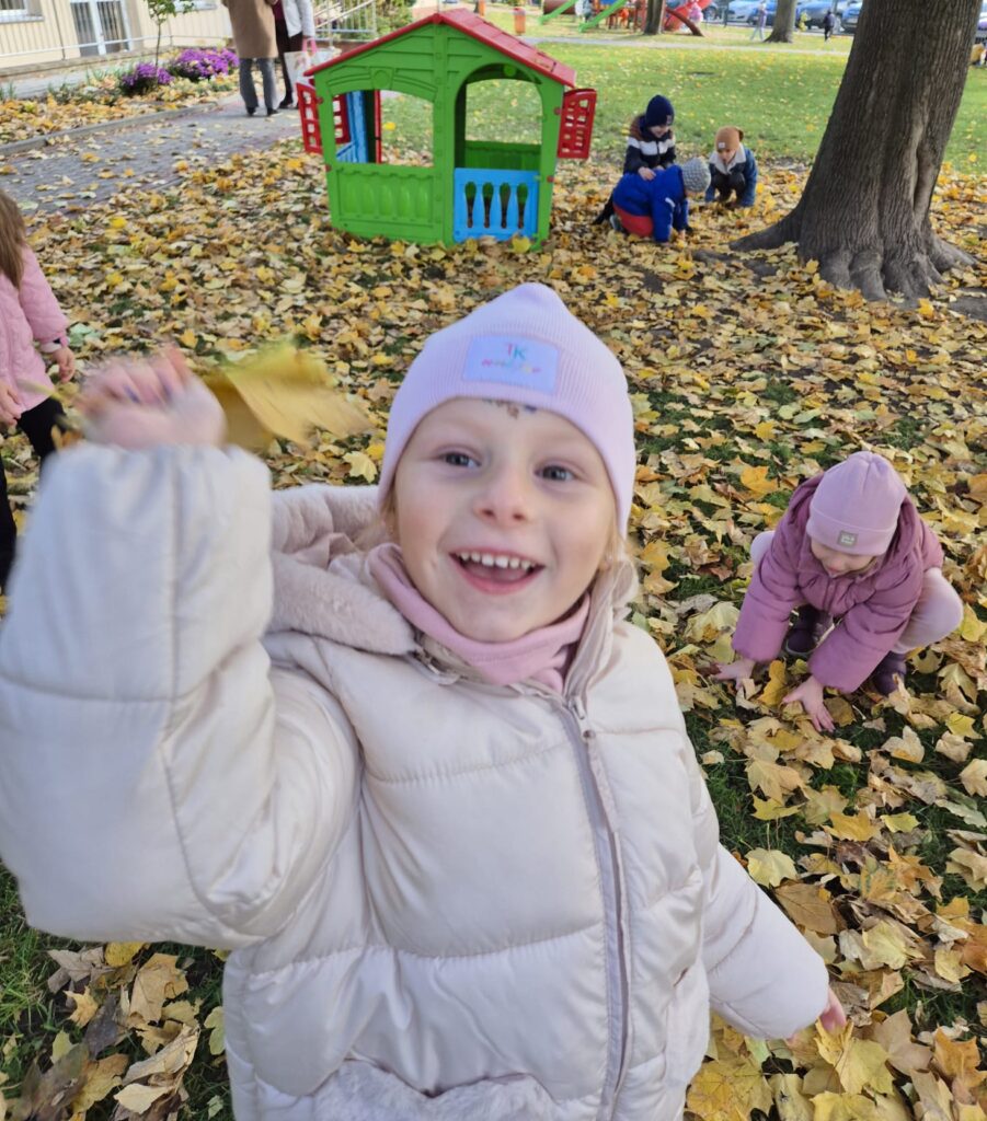 "Wiewiórki" lubią jesień.