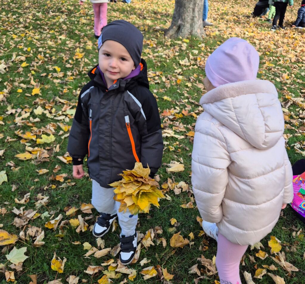 "Wiewiórki" lubią jesień.